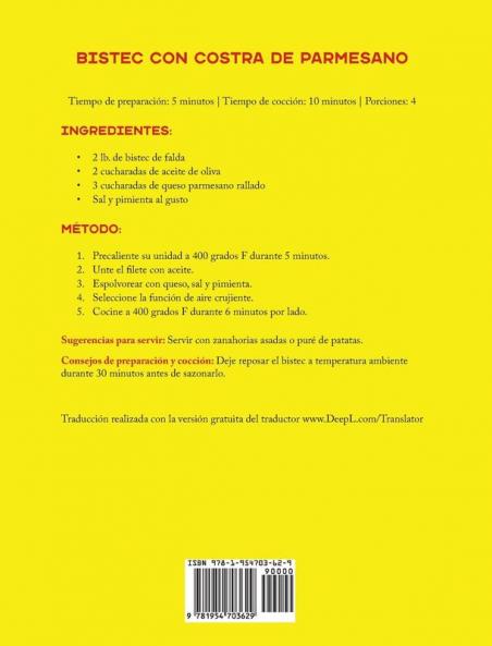 Libro de cocina de la parrilla Ninja Foodi Smart XL para principiantes: Recetas rápidas fáciles y deliciosas de Ninja Foodi Grill para asar y freír al aire libre