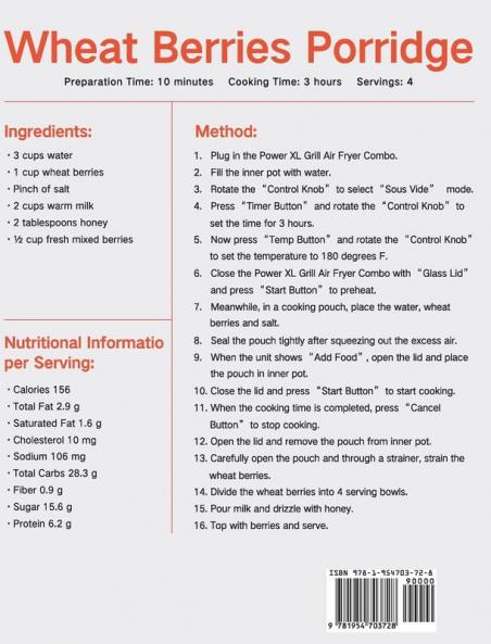 PowerXL Grill Air Fryer Combo Cookbook 2021: 1000 Crispy Easy Healthy Recipes for Beginners and Advanced Users Master the Full Potential of Your PowerXL Grill Air Fryer Combo