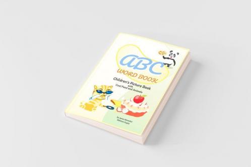ABC Word Book- Children's Picture Book | Food and Animals | by James E Benedict