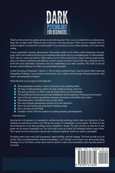 Dark Psychology for Beginners
