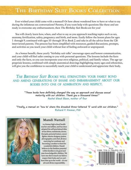 The Birthday Suit Book 1: Yearly Guides To Easily Teach Children Ages 1 to 9 About Their Body & Sex