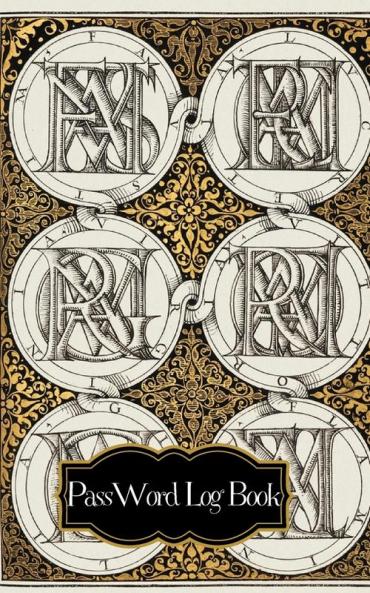 Password Log Book and Internet Addresses I Can't Remember