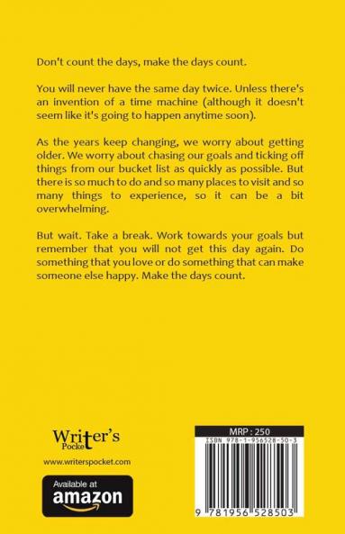 Poetry book Make The Days Count