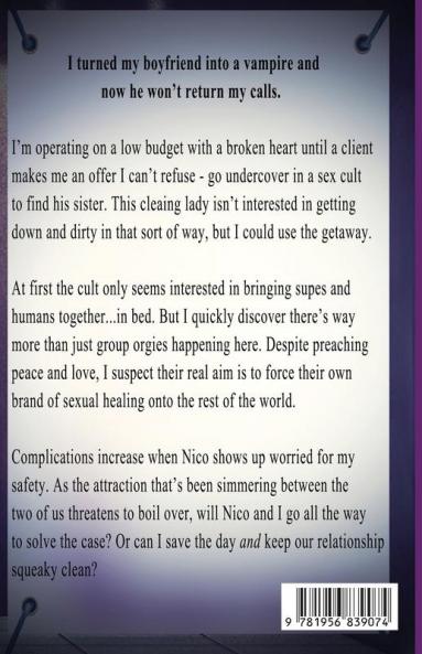 The Lying the Witch and the Werewolf: A Paranormal Mystery with a Slow Burn Romance Large Print Version: 1 (Down & Dirty Supernatural Cleaning Services)