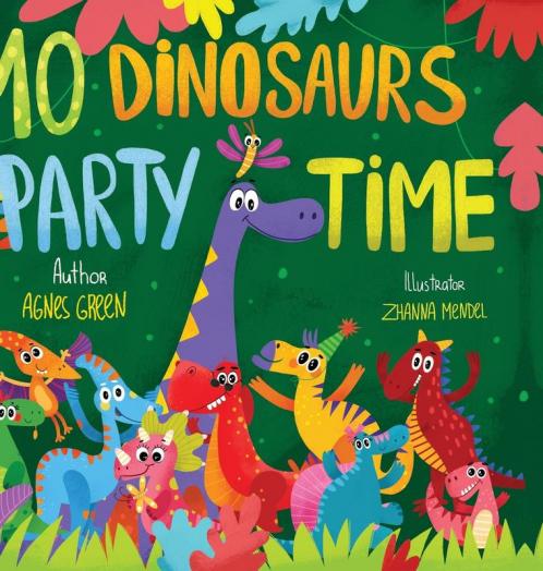 10 Dinosaurs Party Time: Funny Dinosaur Book With Seek & Find Activity for Toddlers Ages 3-5
