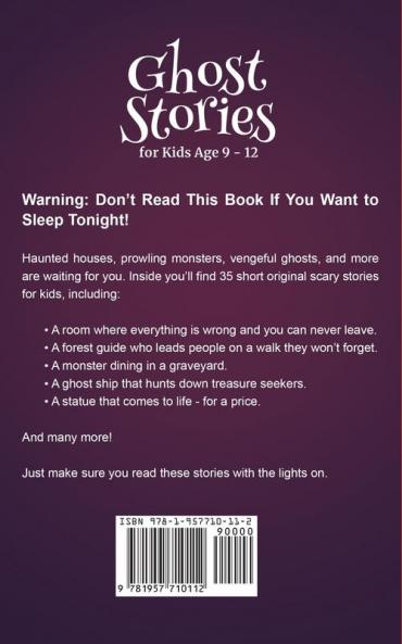 Ghost Stories for Kids Age 9 - 12