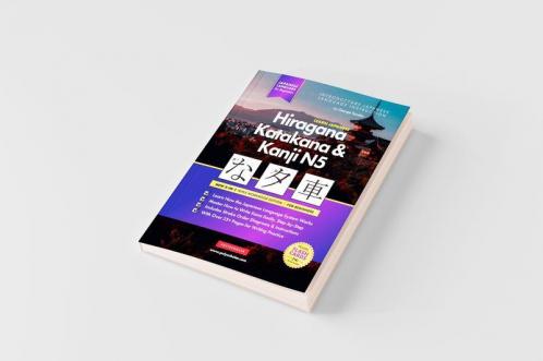 Learn Japanese Hiragana Katakana and Kanji N5 - Workbook for Beginners