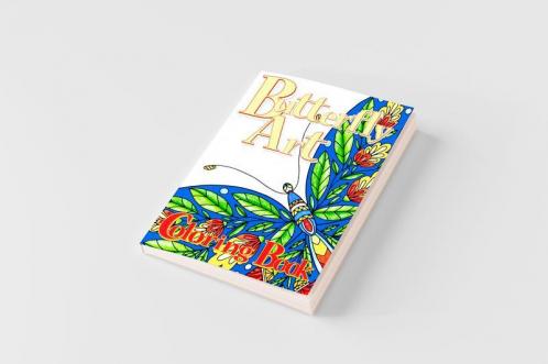 Butterfly Art Coloring Book for Adults