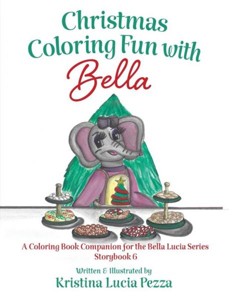 Christmas Coloring Fun with Bella
