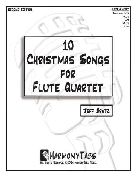 10 Christmas Songs for Flute Quartet