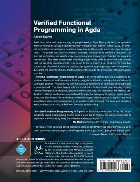Verified Functional Programming in Agda