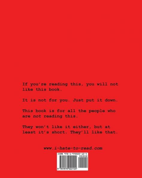 The I Hate to Read Book