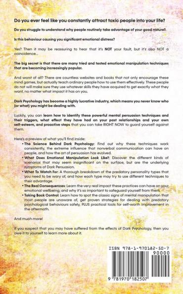 Manipulation & Dark Psychology Protection Blueprint: The Truth About Dark Persuasion NLP Body Language & How To Analyze People Techniques & How You Can Protect Against Them