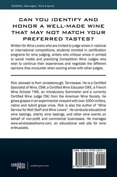 Competition Wine Judging