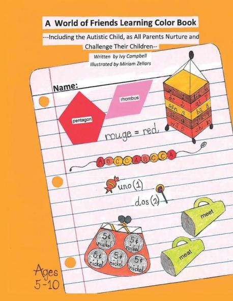 A World of Friends Learning Color Book