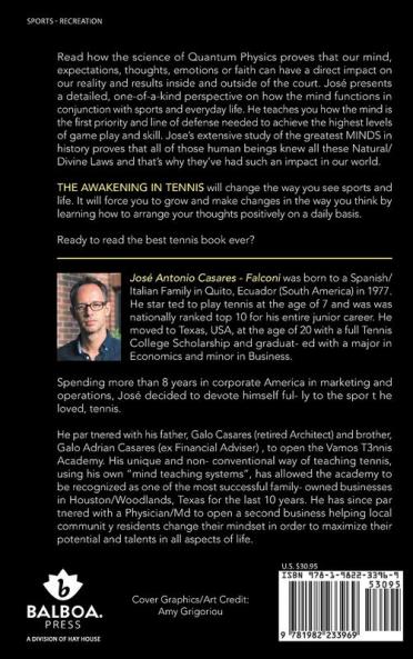 The Awakening in Tennis: The Best Mental Book for Tennis Players Athletes Coaches and Parents