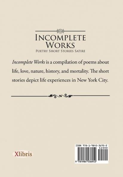 Incomplete Works