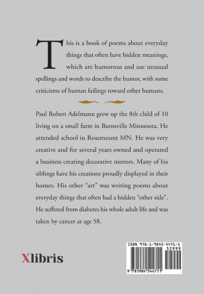 Adelmann Paul Book of Poems