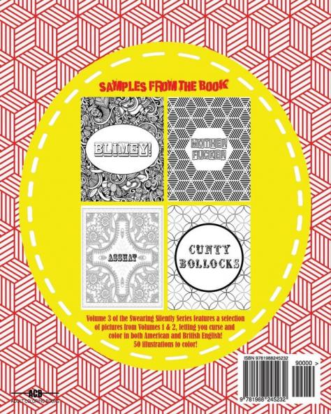 Profound Profanity: Exercises in Vulgarity for the Crude Colorist - Swear Words Coloring Book With 50 Curse Words to Color (American and UK / British English Slang)