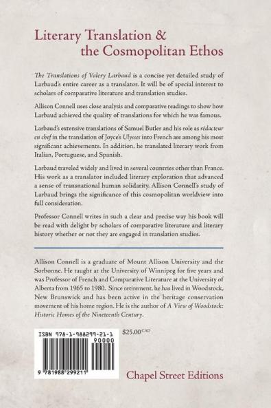 The Translations of Valery Larbaud: A Model of Literary Exploration