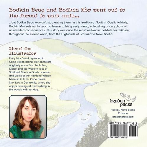 Bodkin Beag and Bodkin Mòr: A traditional Gaelic tale illustrated by Emily MacDonald