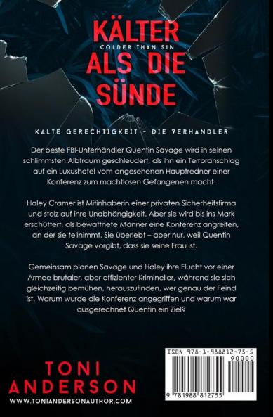 Kälter als die Sünde: Thriller (Kalte Gerechtigkeit - Die Verhandler) (German Edition)