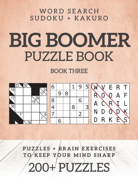 Big Boomer Puzzle Books #3