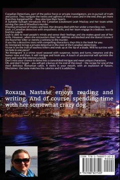 MacKay - Canadian Detectives Series Book One: A Suitable Epitaph & An Immigrant
