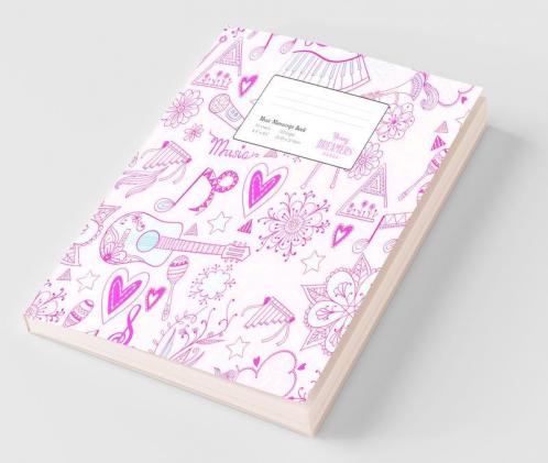 Music Manuscript Book