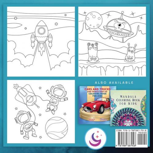 Space Coloring Book for Kids