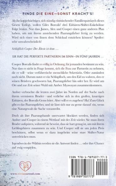 Die Gefährtin des Bären  (Borealis-Bären Buch 3)
