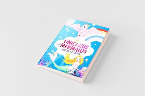 Mermaid Unicorn Activity Workbook