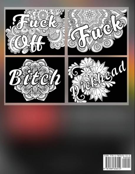 Fuck Stress! 50 Swear Words to Color Your Stress Away