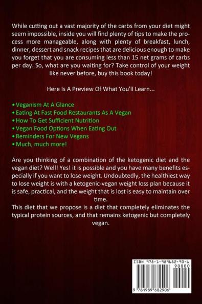 Vegan Diet: Easy & Affordable Recipes for Healthy & Delicious Vegan Lifestyle (Tips To Deal With The Struggles Of Eating Out As A Vegan)