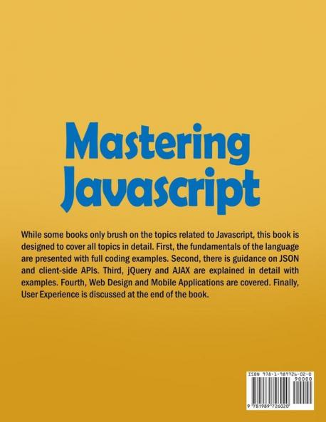 Mastering JavaScript