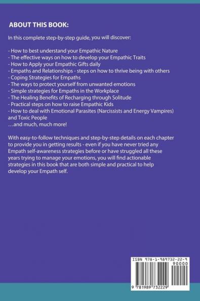 Empath Healing: Simple Strategies on How to Help Nurture your Highly Sensitive Self for Emotional Healing and Personal Growth