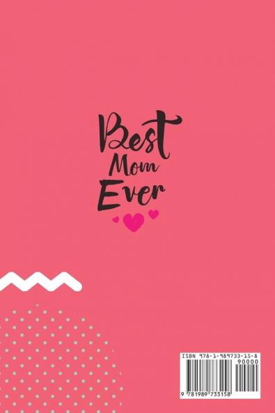 Mom Thanks To You Notebook: Best Mom Ever Lined Journal Book