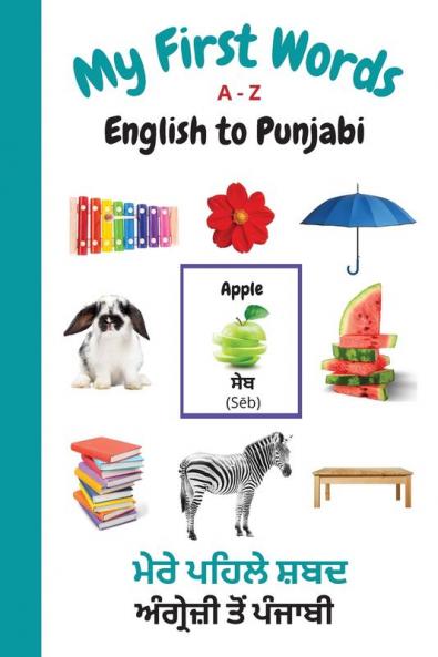 My First Words A - Z English to Punjabi: Bilingual Learning Made Fun and Easy with Words and Pictures: 8 (My First Words Language Learning)