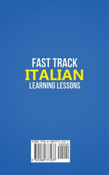Fast Track Italian Learning Lessons - Beginner's Vocabulary: Learn The Italian Language FAST in Your Car with Over 1000 Common Words