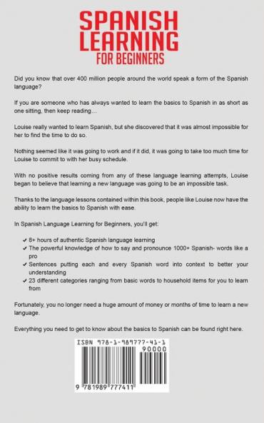 Spanish Language Learning for Beginner