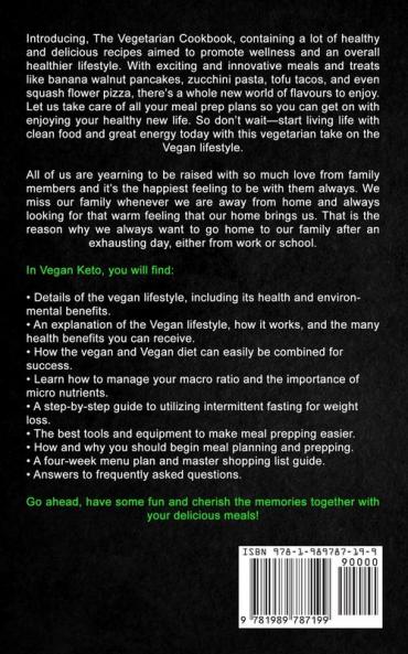 Vegan Diet: The Ultimate Guide for Beginners (Vegan Keto and Meal Prep Diet with Ketogenic Approach Cookbook & Recipes for Rapid Weight Loss)