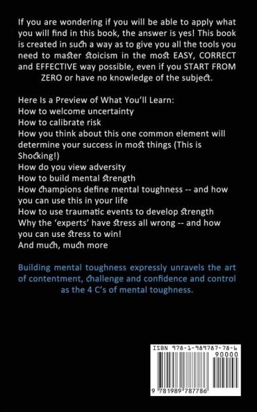 Mental Toughness: How to Get Extreme Success in Your Life With Unbeatable Discipline and Champion Mindset (Develop an Unbeatable Mind and Achieve True Ownership of Destiny)