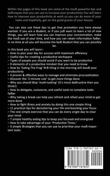 Productivity: How to Wake Up Early and Increase Creativity Critical Thinking and Boost Memory Using Nlp (Advanced Strategies to Learn Self Discipline and Time Management)