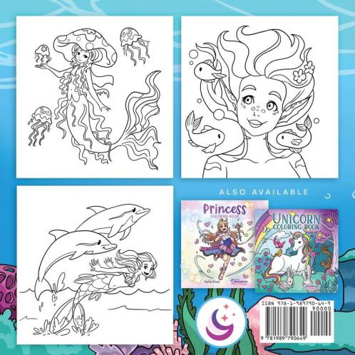 Mermaid Coloring Book