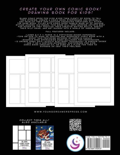 Blank Comic Book for Kids