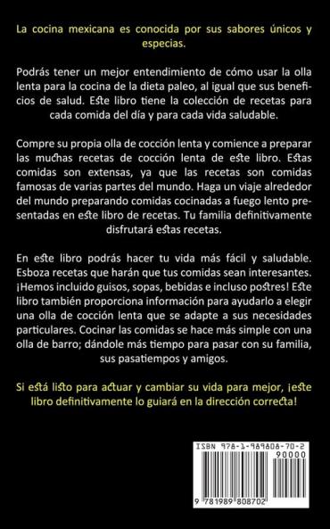 Olla De Cocción Lenta: Deliciosas delicias de crockpot y comidas para gente ocupada (Las mejores comidas de cocción de crockpot rápidas y saludables)