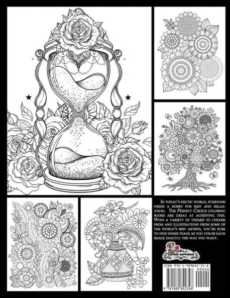Everything Flowers: A Coloring Book for Grown-ups: 2 (The Perfect Choice)