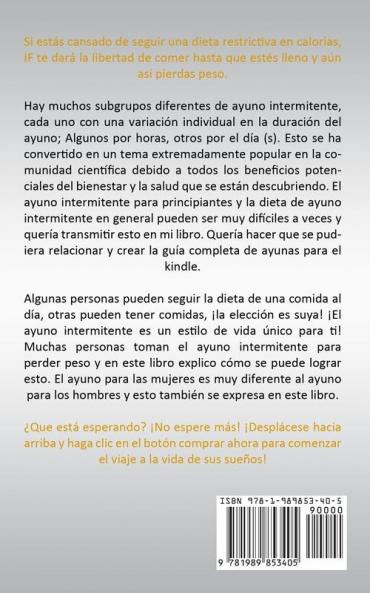 Ayuno Intermitente: Recetas veganas para 1 mes con plan de comidas (Guía definitiva para perder peso y adelgazar)