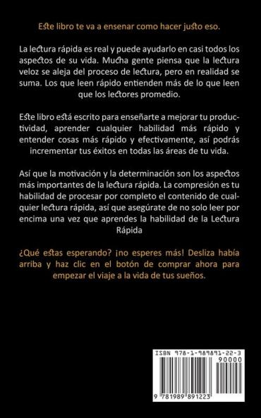 Lectura Veloz: La mejor memoria para mejorar lectura rápida y mayor productividad (Aprende a leer y entender más rápido)