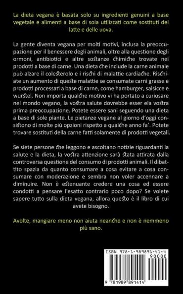Dieta Vegana: Un tuffo nella salute (Deliziose ricette per essere sani e in forma)